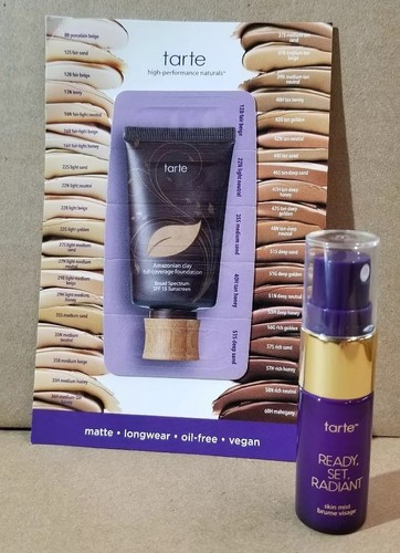 TARTE READY SET , RADIANT SKIN MIST 0.24 OZ /7ML❤Travel Size Free Shipping