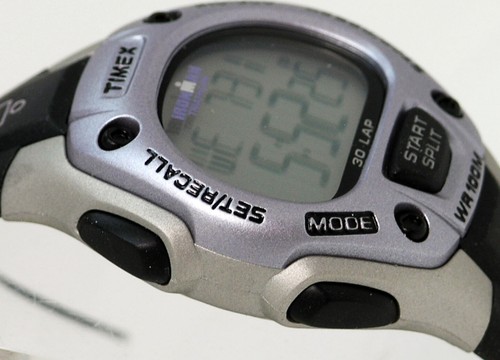NEW TIMEX T5E971 IRONMAN TRIATHLON CHRONOGRAPH LCD DIGITAL WATCH INDIGLO 30 LAP - Picture 8 of 12