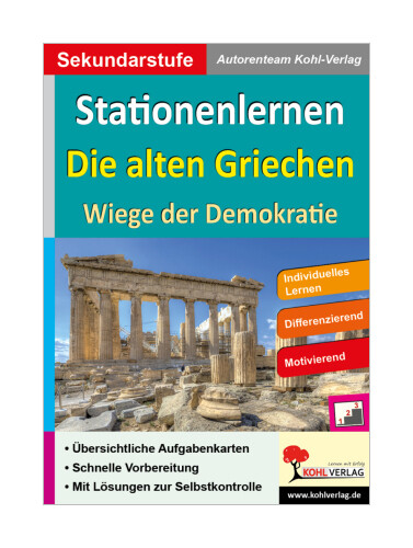 Thumbnail - Stationenlernen Die Alten Griechen Von Autorenteam Kohl-verlag