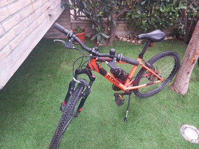 24 Pollici Rockrider 500 Usata St 500 Bicicletta Decathlon 24