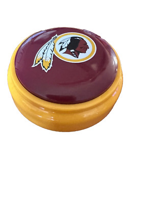 NFL Washington REDSKIN Sound Panic Button Press Play Rally Team Battle Song 3.5''