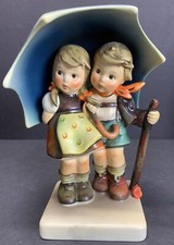 VTG Goebel Hummel Figurine " STORMY WEATHER " HUM 71 TM3 Small Stylized Bee 6" H
