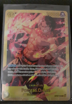 ONE PIECE Card Game english - PORTGAS.D.ACE -OP07-119- SEC -500 YEARS IN FUTURE