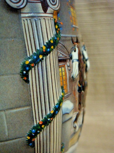 '01 BUDWEISER CLYDESDALE HOLIDAY STEIN Ceramarte Brazil - Picture 6 of 8