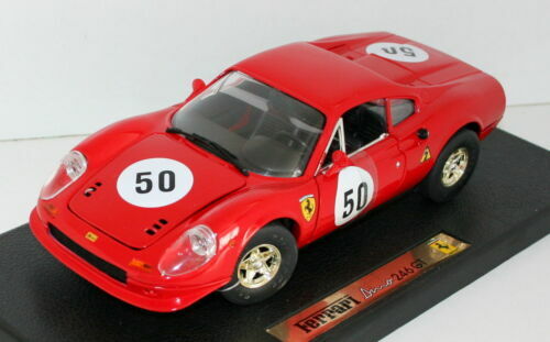 Anson 1/18 Ferrari 328 GTS Yellow Diecast Scale Model Car