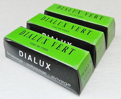 Jewelers Green Rouge Dialux Green Polishing Compound Green Jewelry Polish 3 Bars