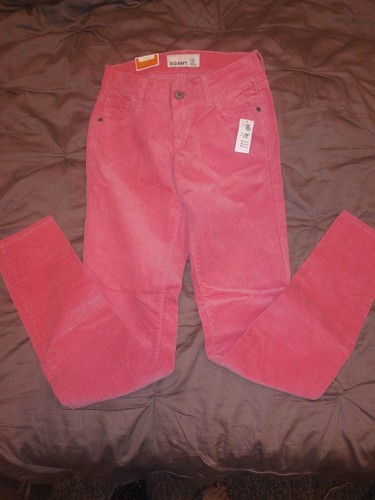 WOMENS ROCKSTAR SKINNEY JEANS PINK 