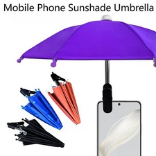 1pc, Mobile Phone Sunshade Sun Umbrella with Small Clip, Suitable for Beach, Pho