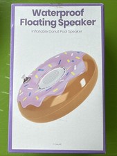 Brand New - Inflatable Donut Waterproof Floating Bluetooth Speaker
