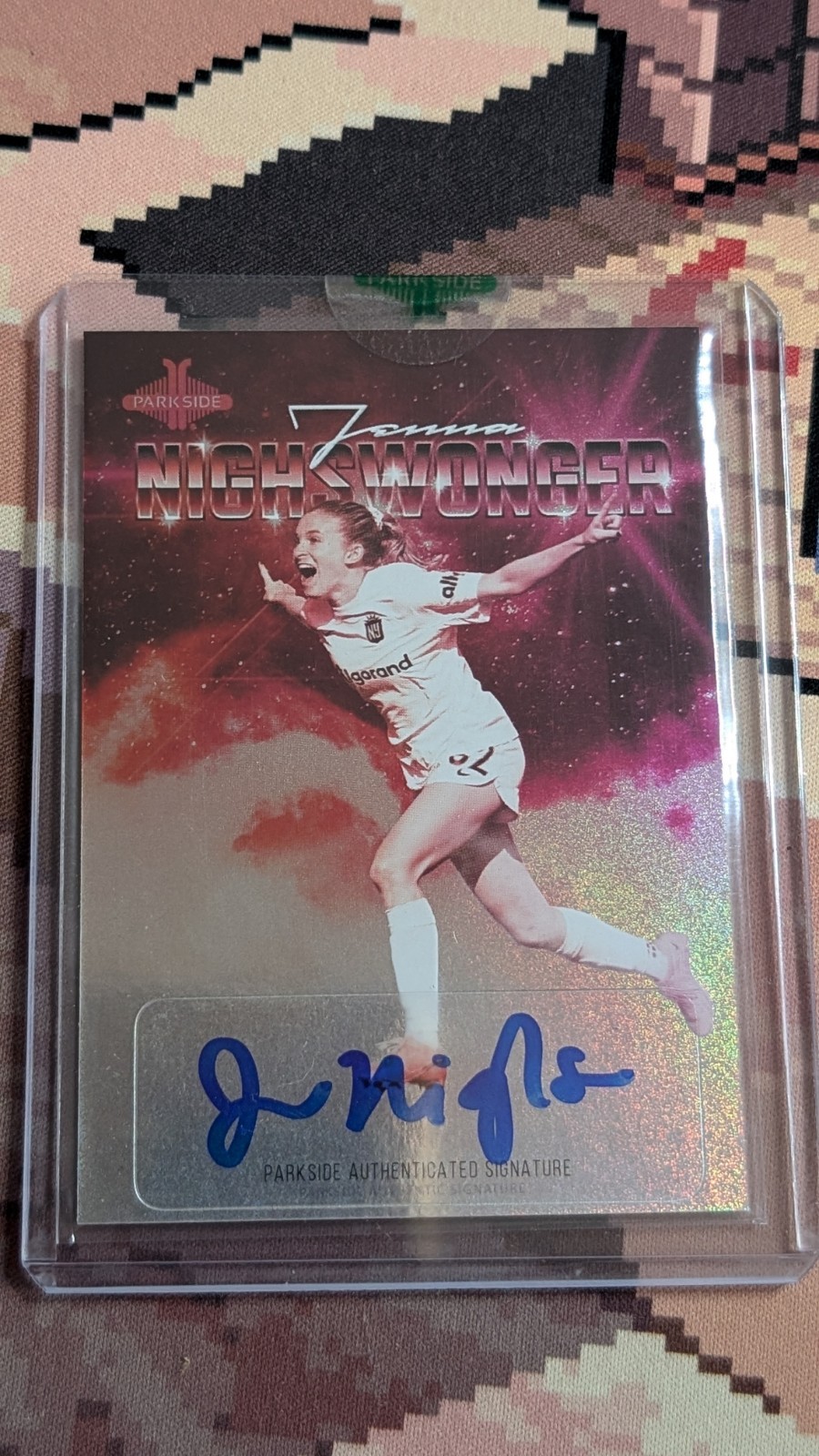 2026 Parkside NWSL Vault Pick From List! Onyx, Pacific Pink Auto/etc