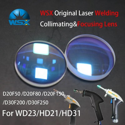 WSX Original Laser Collimating Focusing Lens D20F150 For Laser Weld Gun Head
