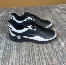G/FORE MG4 O2 G/LOCK GOLF SHOES ONYX WHITE PINK GMF000127 MEN'S SIZE 9.5