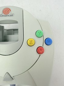 Sega Dreamcast OEM Control Pad Gray Gamepad Pre-Owned w/ Box and VMU - Untested