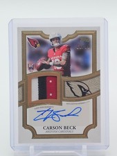 CARSON BECK 2026 TOPPS FLAGSHIP ROOKIE PATCH AUTO /99 #ARP-CB CARDINALS Q2596