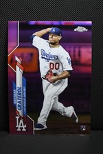 2020 Topps Chrome - Brusdar Graterol #91 Pink Refractor Rookie (RC) Dodgers