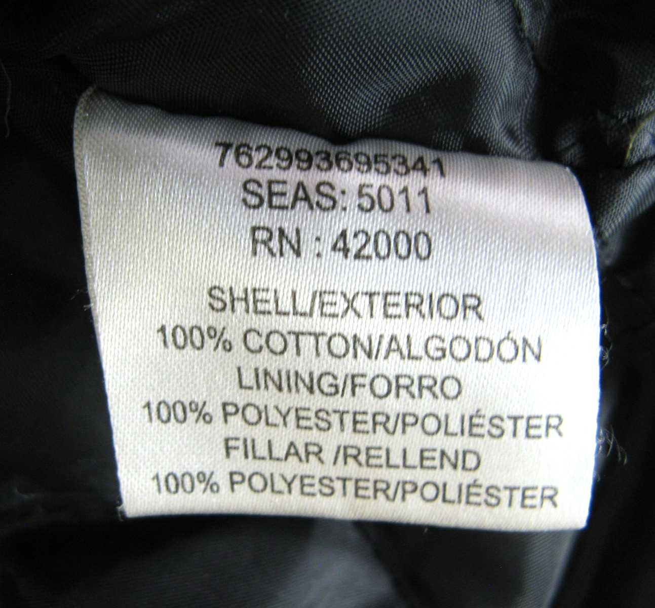 Basic Editions Quilt Lined Jacket Shirt Workwear … - image 7