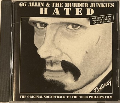 GG Allin & The Murder Junkies - Hated CD 1992 Aware-One Records   AWARE 7CD