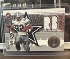 2002 Topps Authentic Game Worn Jersey Card Of Emmitt Smith Pristine Football