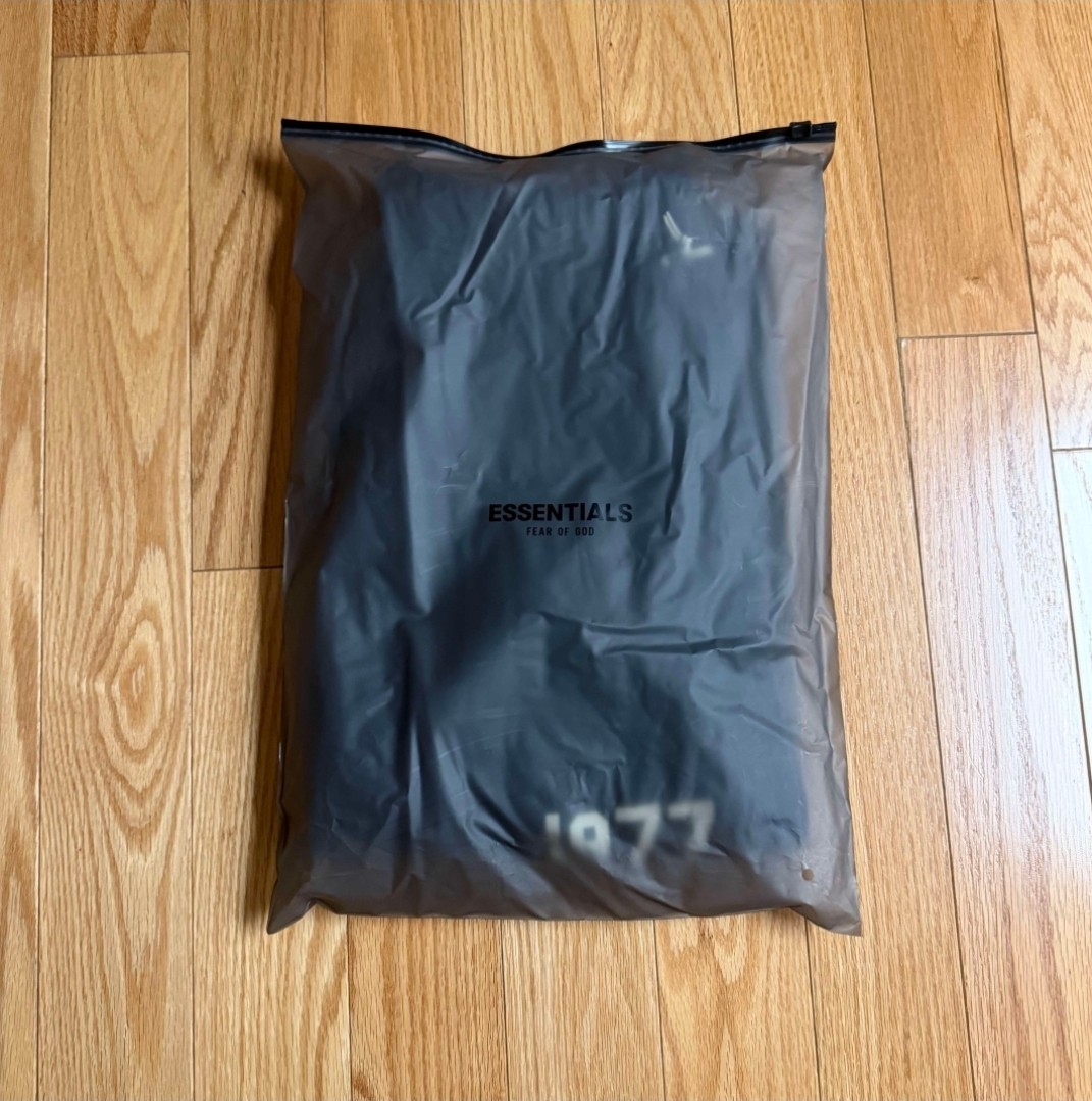 Essentials Fear of God 1977 Men's Sweatpants Black Fleece Drawstring thumbnail 4