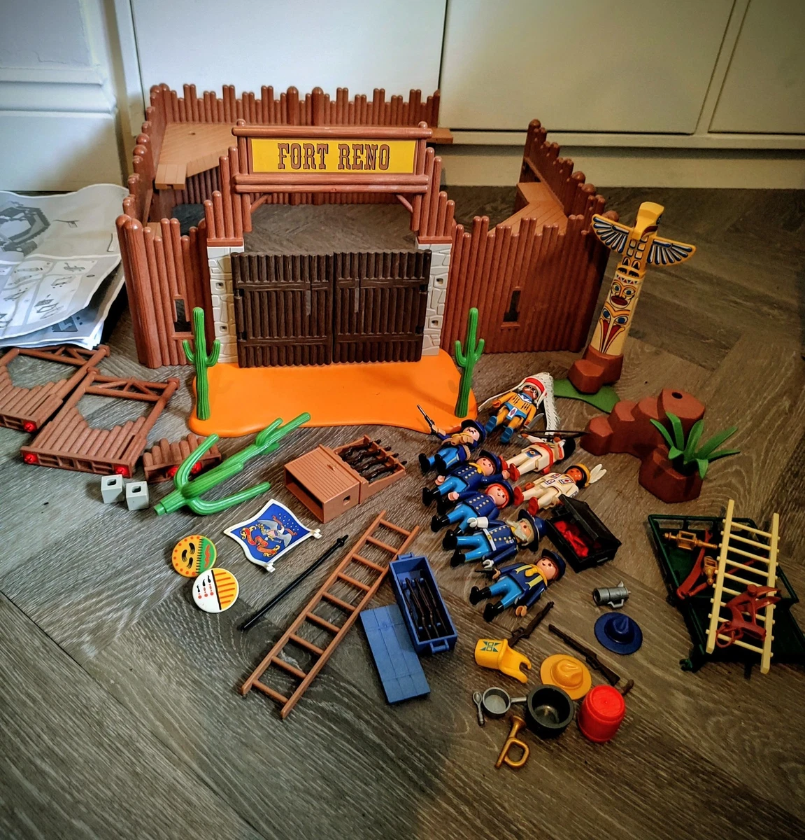 PLAYMOBIL WESTERN - confédéré - réserve Van Dorn - civil war - sudiste