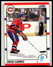 1990-91 Score American #165 Craig Ludwig Montreal Canadiens