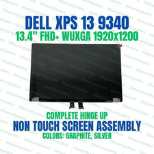 OEM Dell XPS 9340 13.4" FHD Non Touch Screen LED LCD 0X0YTD GRAPHITE Complete