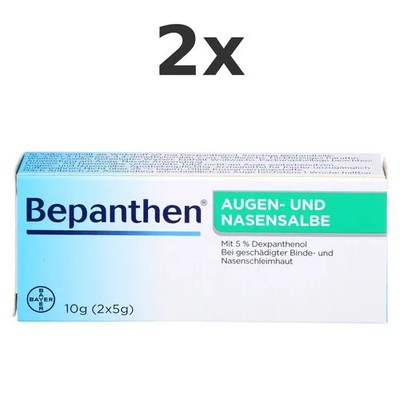2x Bepanthen Augen- Und Nasensalbe 10 g - PZN 1578675