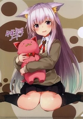 A4 Clear File Kan-Dume5 Doujin Circle BlueColorClip C92 Summer