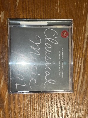 Classical Music 101 CD Sony Classical 2004 Compilation