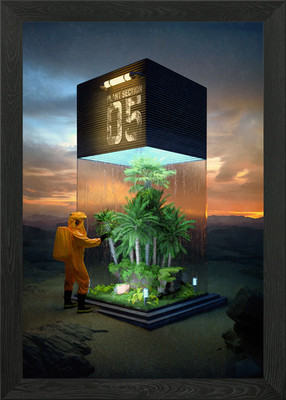 Letzte Hoffnung Gerahmtes Wandbild Poster Leinwanddruck Bild