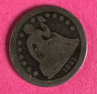 1841-O United States Seated Liberty Dime Variety 2 with Drapery VG+ Condition — photo 6