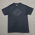 O'neill Men's Shirt Size M Gray Short Sleeve Crew Neck Graphic Tee Casual Surfer