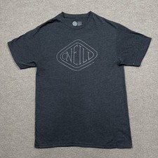 O'neill Men's Shirt Size M Gray Short Sleeve Crew Neck Graphic Tee Casual Surfer