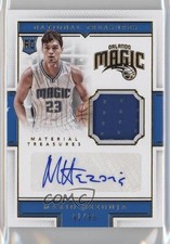 2015 Panini National Treasures Material Signatures 91/99 Mario Hezonja Auto i5q