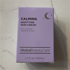Global Beauty Care Calming Nighttime Skin Cream Lavender Melatonin 1.7 fl oz