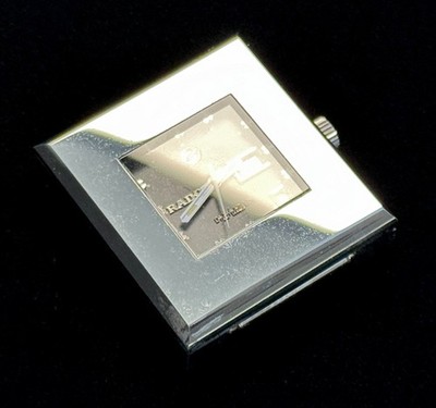 Vintage Rado DiaMaster 10 Automatic Day Date Watch Runs No Band