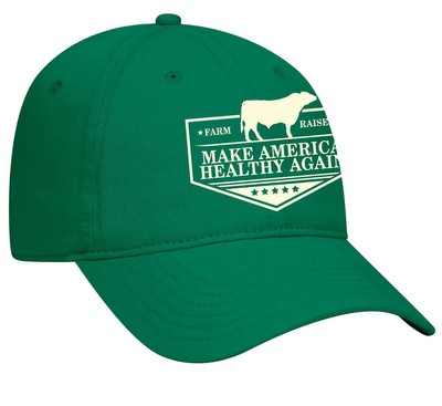 Trenz Shirt Company MAHA Hat Make America Healthy Again Farm Raised Beef Twill