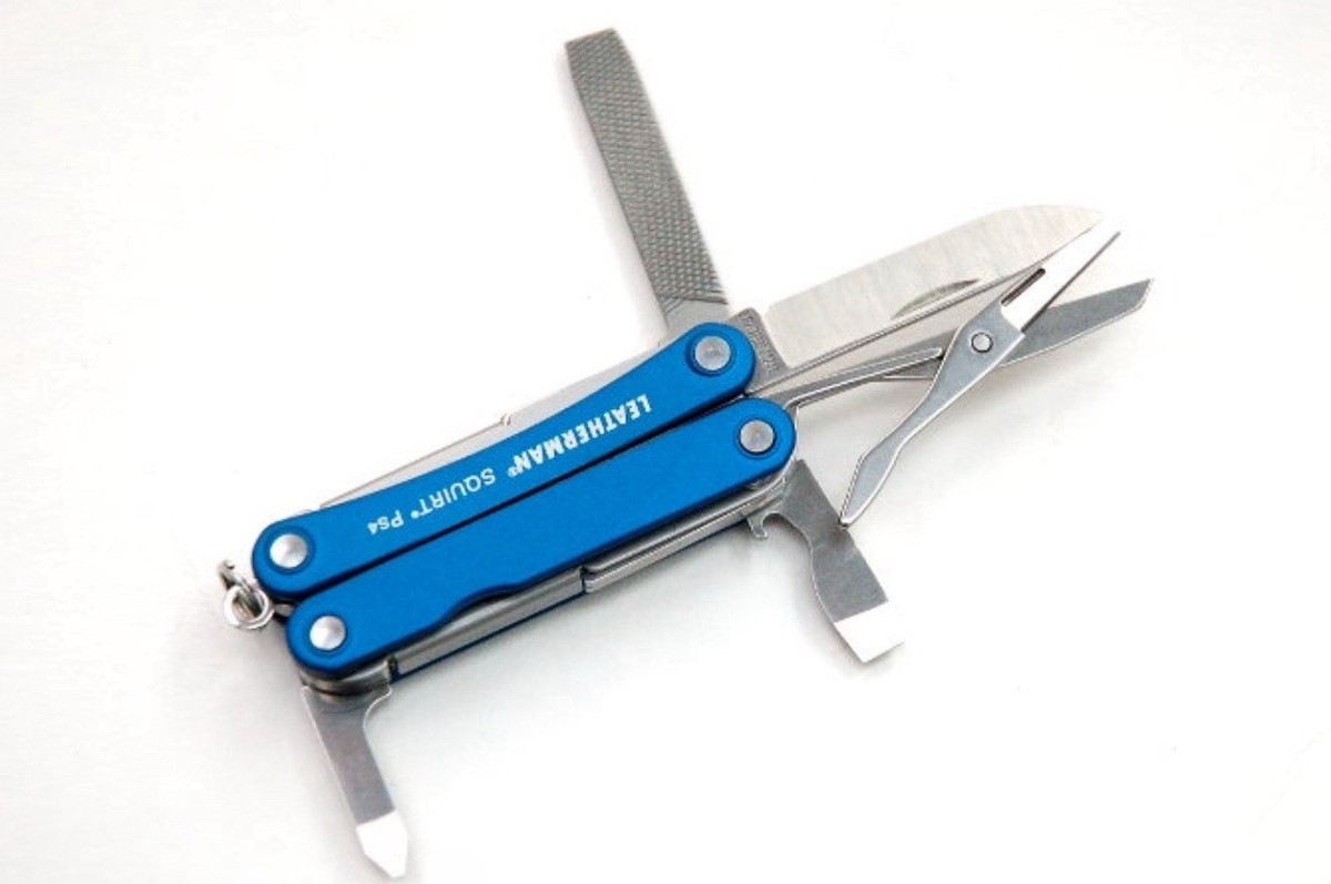 レザーマン スクォートPS4 ブルー Amazon | LEATHERMAN (レザーマン) SQUIRT PS4 BL (スクオート