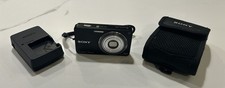 Sony Cyber-shot DSC-W350 14.1MP Digital Camera Case/Charger/16GB SD - Tested
