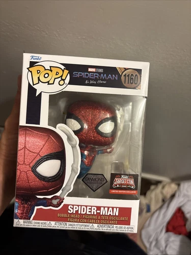 Funko Pop! Spider-Man No Way Home Diamond #1160 Target Con Exclusive