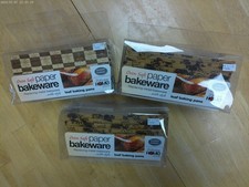 18 PCS BAKING PAPER BREAD RECTANGLE TRAYS LOAF BAKING PANS,UNUSED