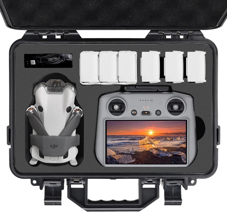 Waterproof DJI Mini 4 Pro Hard Case - Custom Design for Ultimate Gear Protection - Image 3 of 4