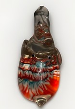 Vintage Millefiori Blown Glass Elephant Paper...