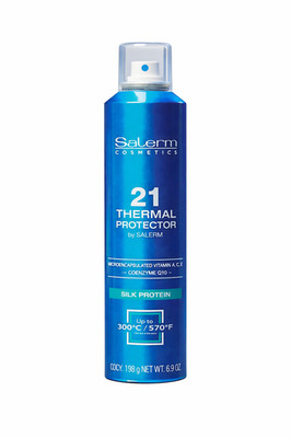 Salerm 21 Thermal Protector Spray   Advanced Heat Shield up to 300°C / 570°F