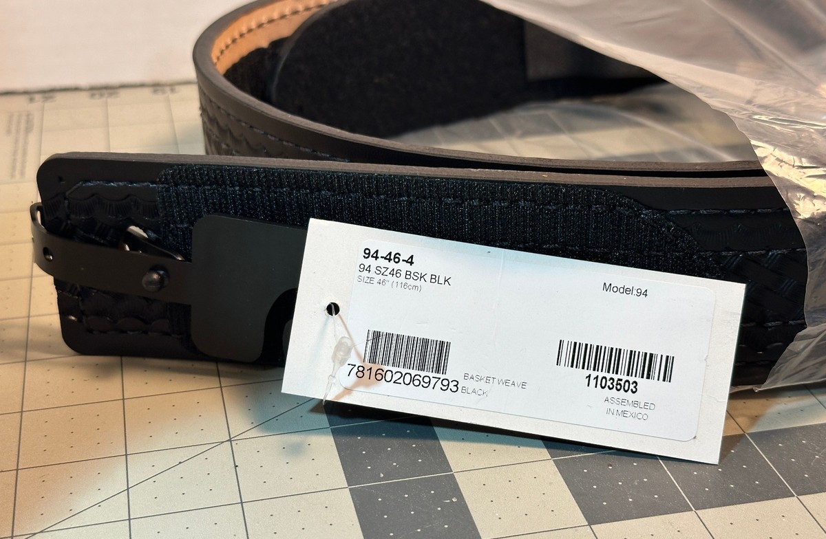 Safariland® Model 94 Buckleless Lined Duty Belt 94-46-4 Basket
