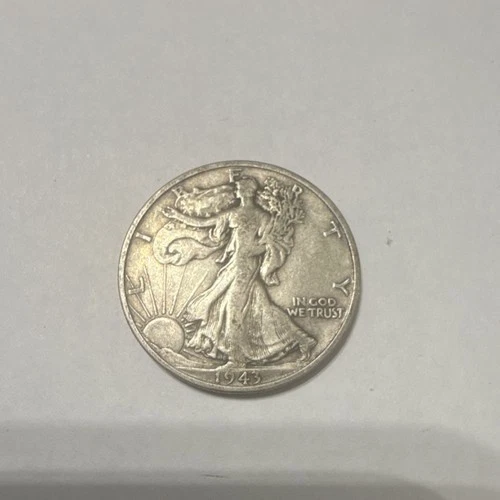 1943 Liberty Walking Half Dollar Silver Coin San Francisco Mint 50C