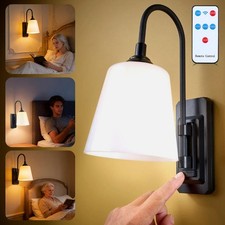 Wall Lights LED Wall Light Battery Operated Contemporary Industrial for Indoor