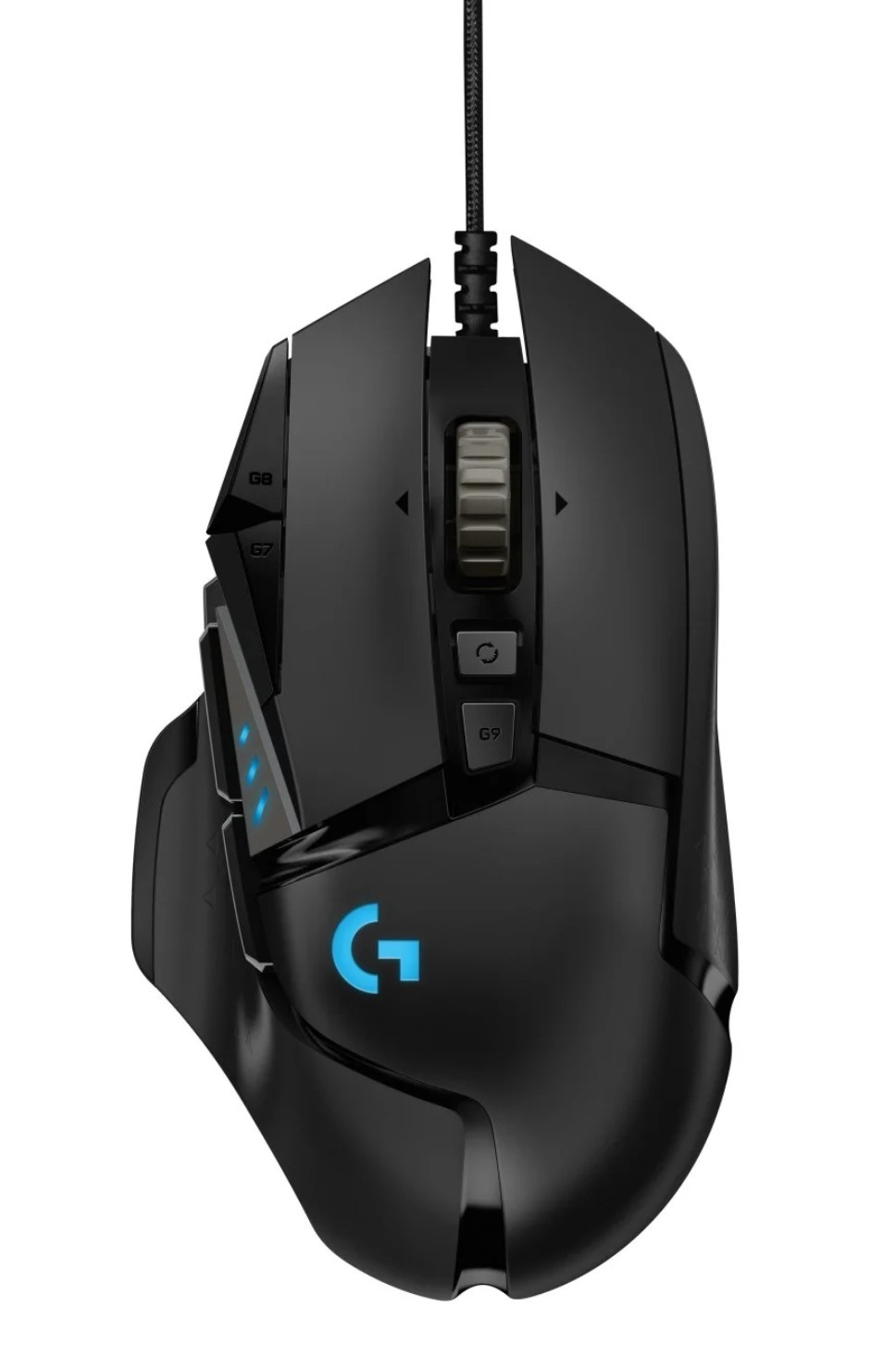 Bottom cover ONLY Logitech G502 Hero gaming mouse USB wired RGB black back base - Image 7