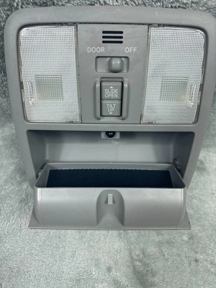 Toyota Rav-4 Rav4 2008-2012 consola techo superior con techo corredizo gris OEM Foto 3 de 4