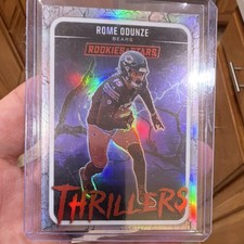 Rome Odunze Bears Rookie Card Lot Panini Prizm Rookies Select 2025